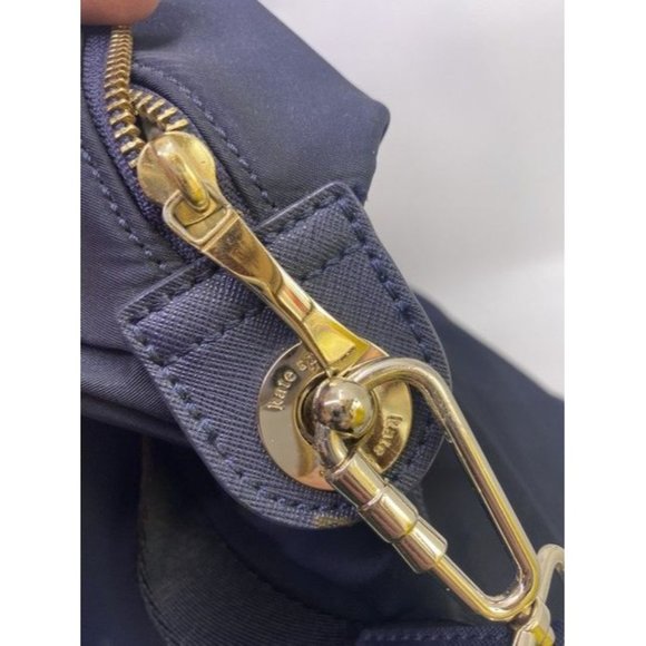 Kate Spade Extra Large Navy Nylon Weekendtravel Bag - Picture 9 of 12